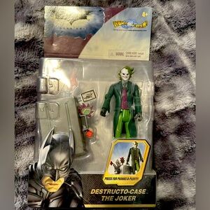 Batman The Dark Knight Joker Figure With Destructo Case DC Heath Ledger 2007